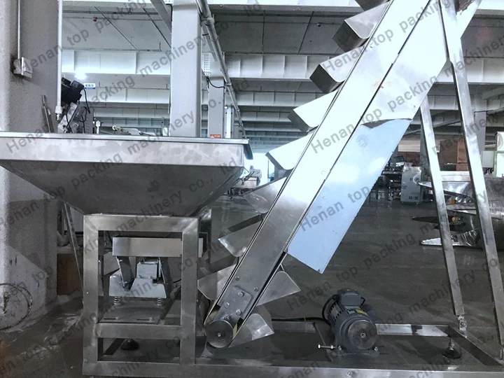 Multi-head weigher packing machine for food