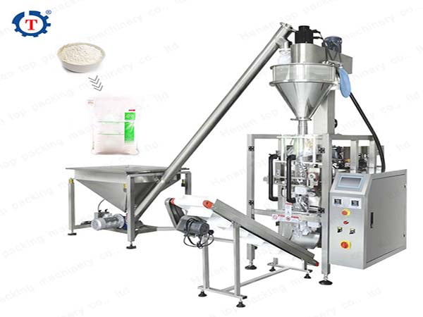 Fully automatic packing machine is working independently, saving the labor cost.