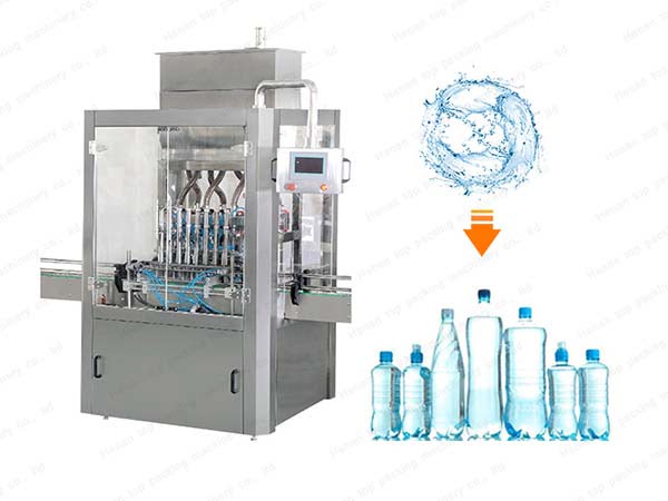 Multi-head water bottling machine