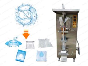 water sachet packing machine
