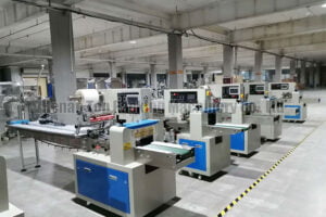 Nhà máy sản xuất máy quấn gối của Henan Top Machinery