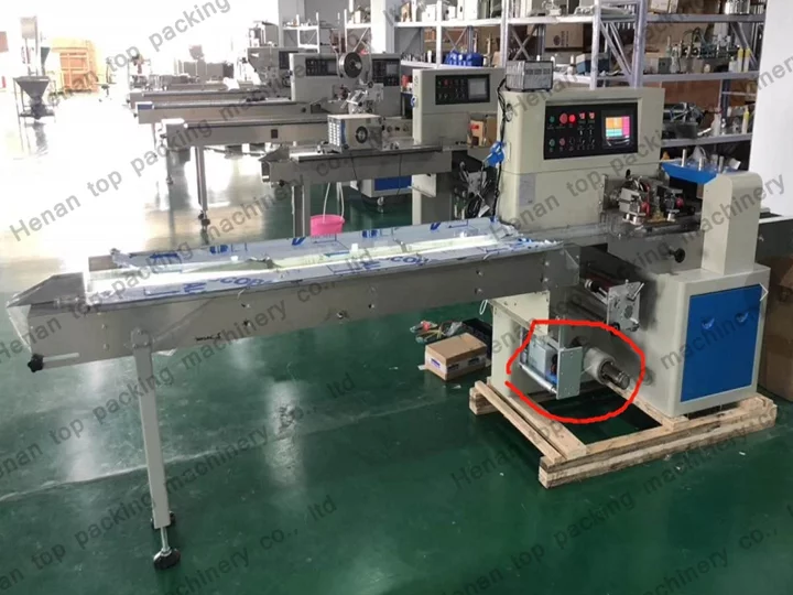 Pillow packaging machine for business