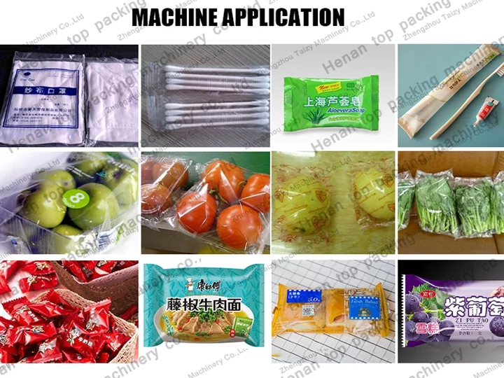 Wide applications of pillow packaging machine